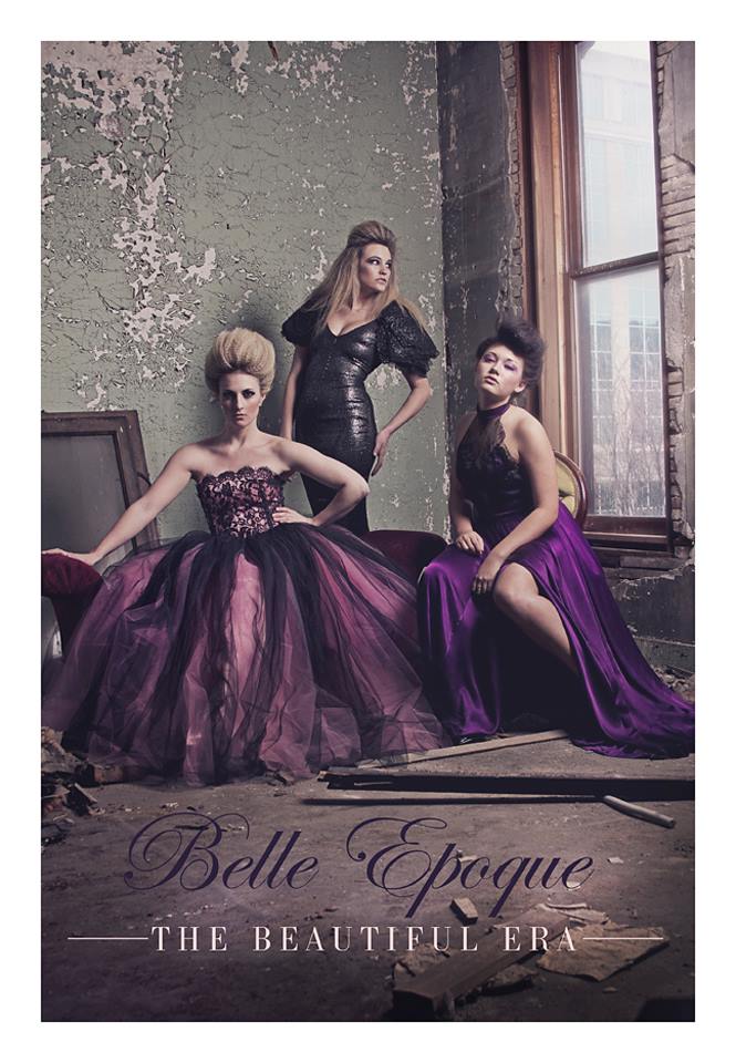 Belle Epoque Editorial with Tidal Cool Couture Gowns