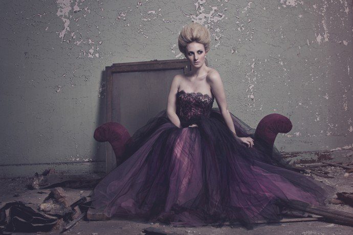Belle Epoque Editorial with Tidal Cool Couture Gowns