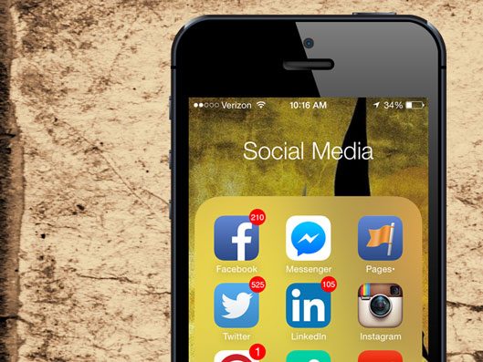Social Media Overload from your iPhone