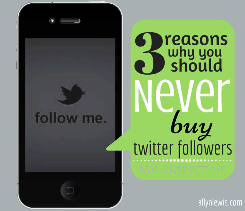 Three Reasons Why You Should Never Buy Twitter Followers