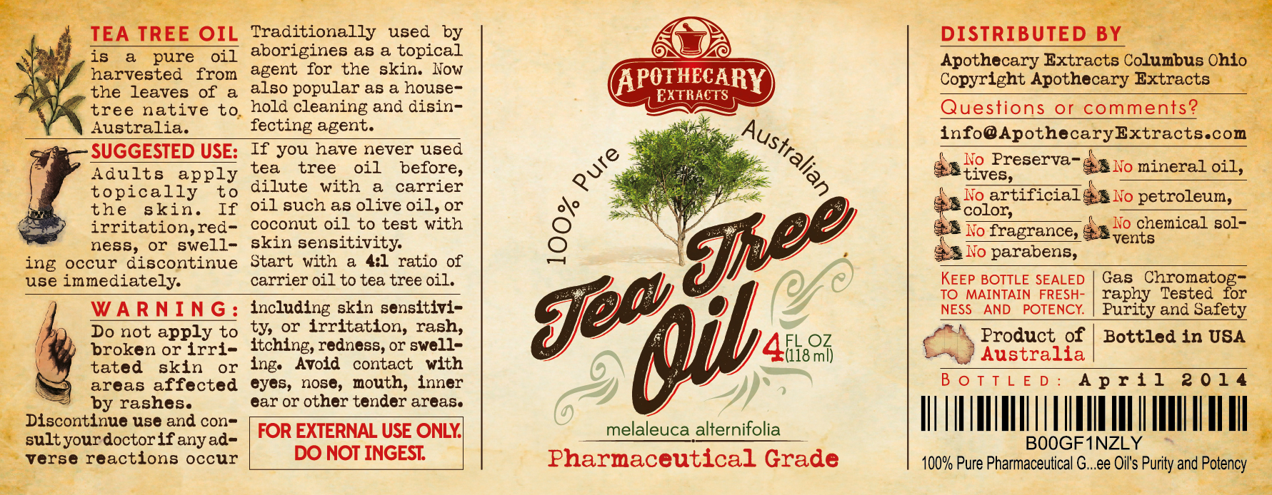5 Life-Changing Uses for Apothecary Extracts Tea Tree Oil