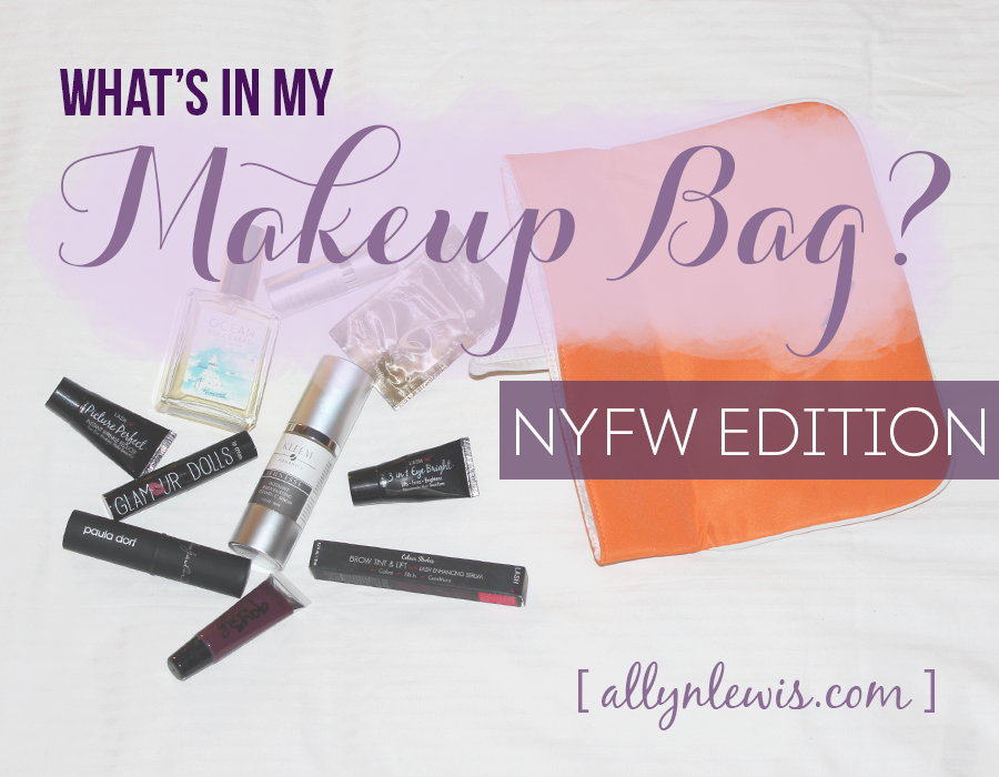 What I Packed in My Makeup Bag for New York Fashion Week