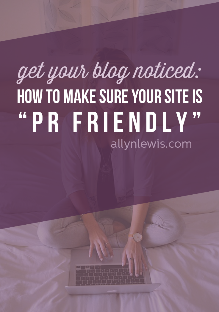 How to Set up a PR Friendly Blog