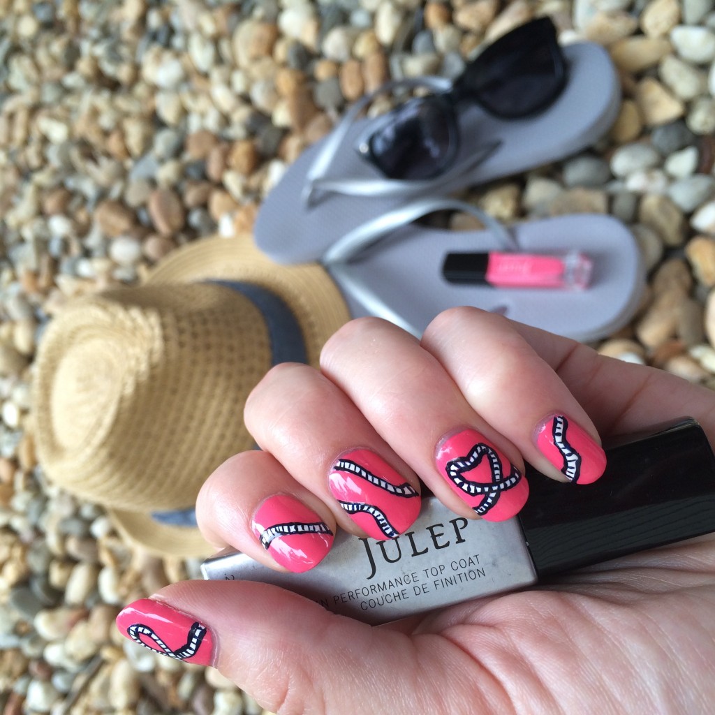 Treat Yourself to a Sizzling Summer Manicure Featuring Julep // allynlewis.com