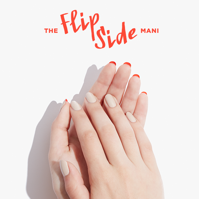Flip Side Mani Nail Art Tutorial