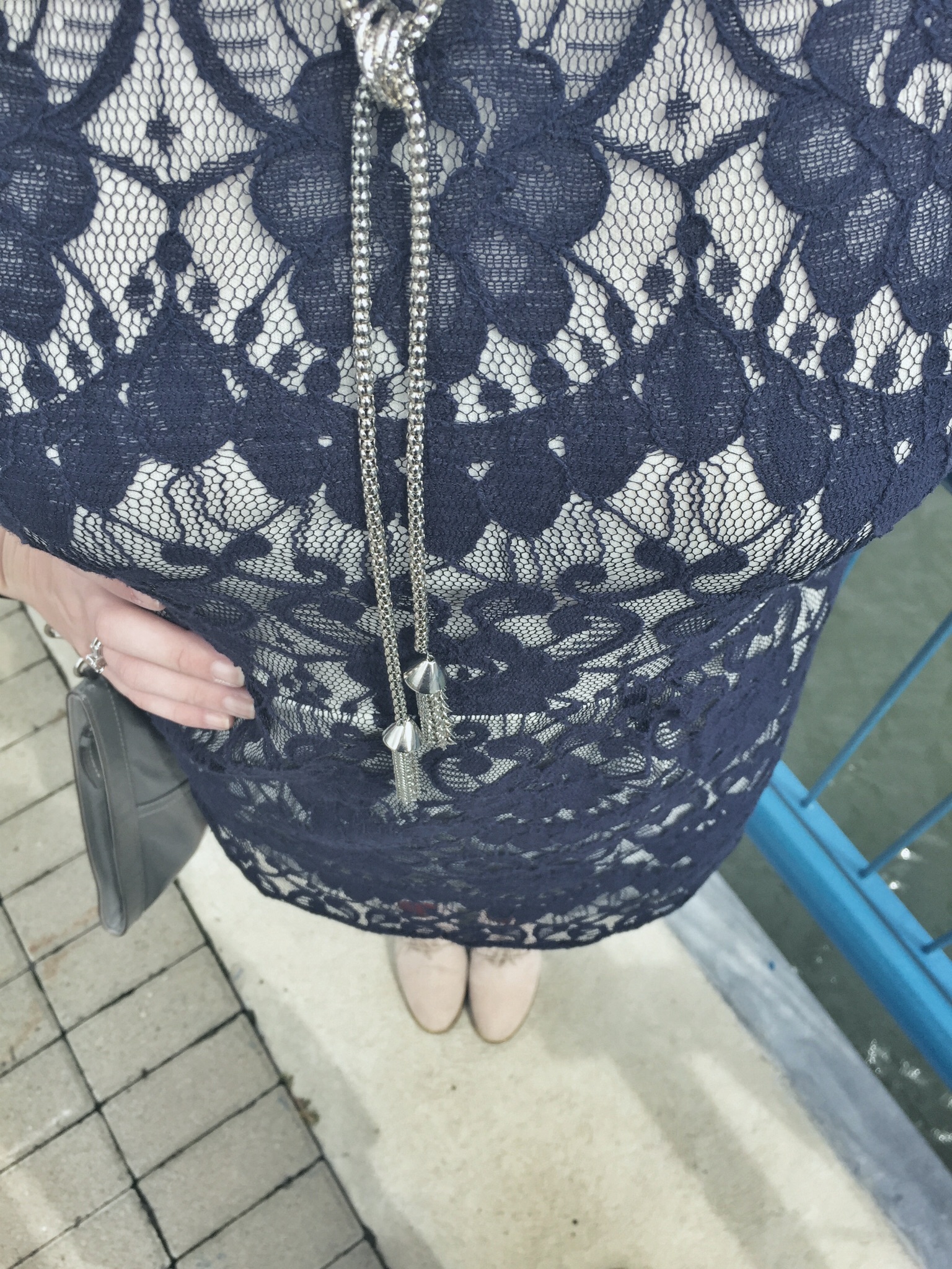 NYFW Day 3, Look 1: Getting a Little Lacy