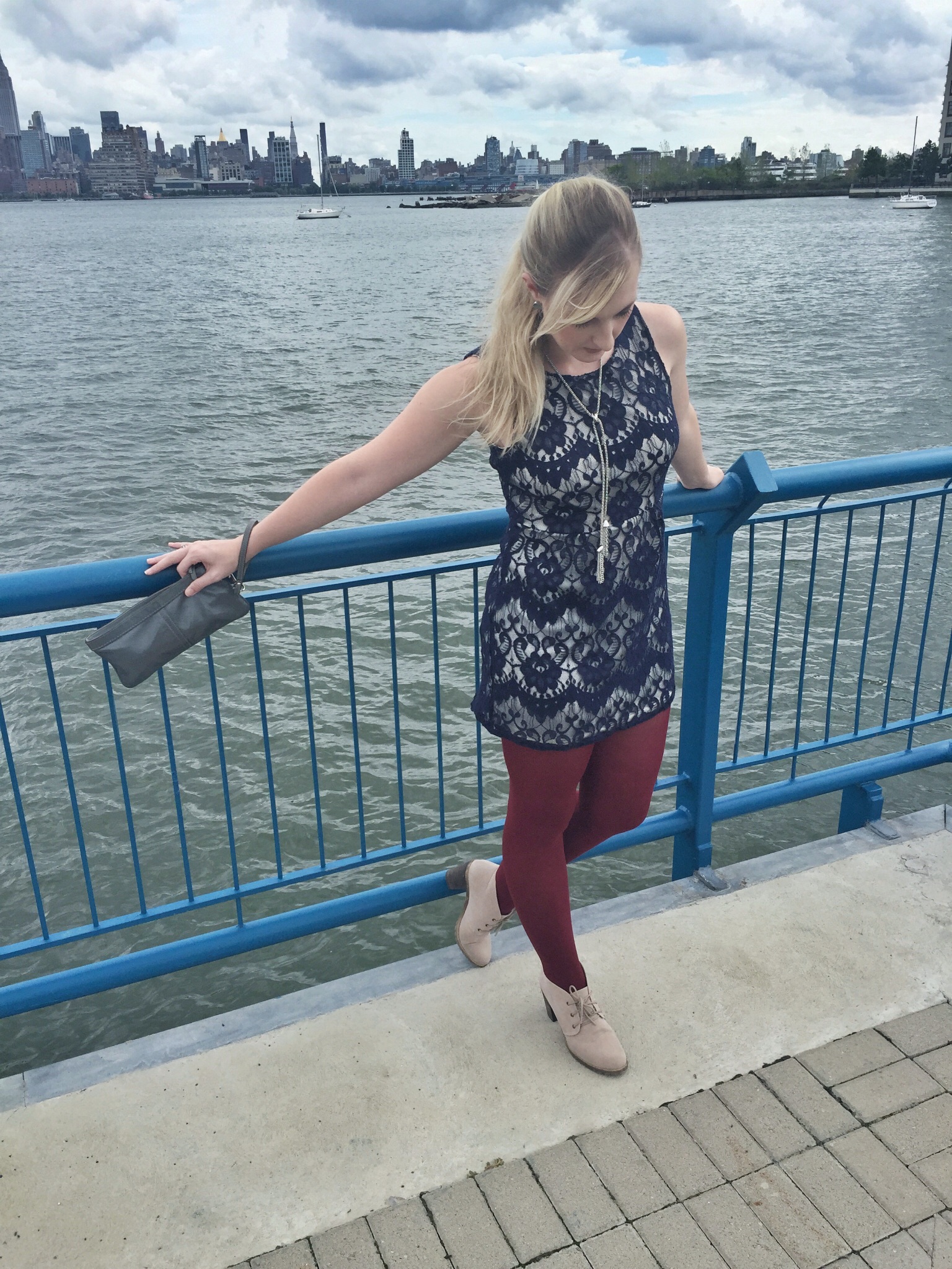 NYFW Day 3, Look 1: Getting a Little Lacy