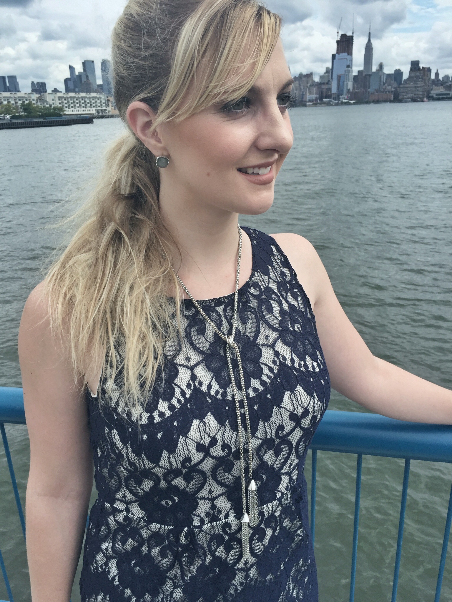 NYFW Day 3, Look 1: Getting a Little Lacy