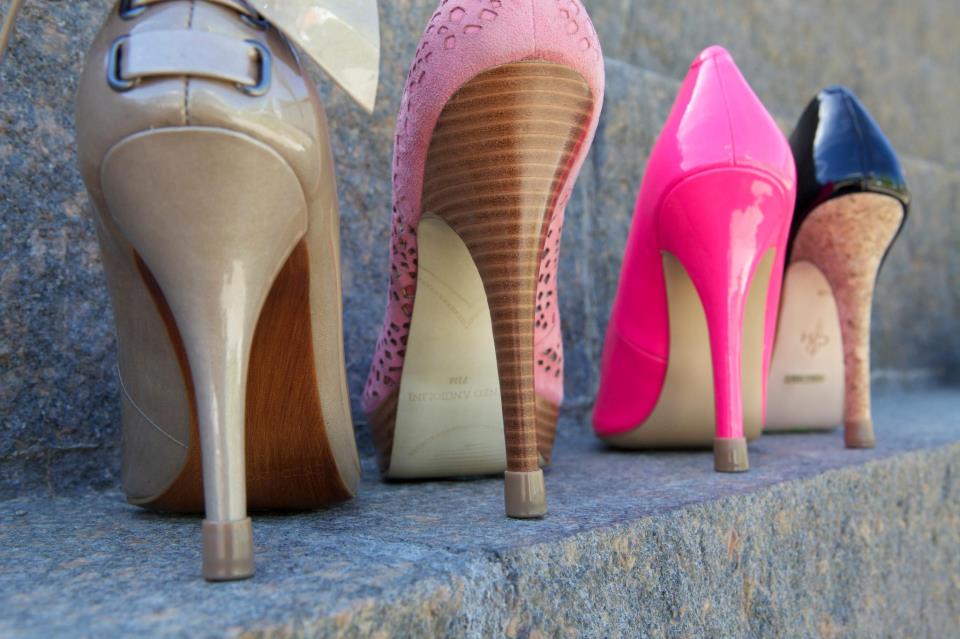 Love Your Shoes with Clickless Heel Protectors