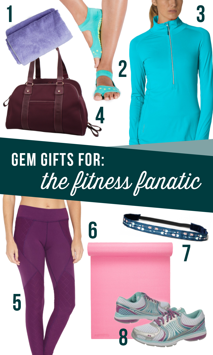 Gem Gift Guide: For the Fitness Fanatic