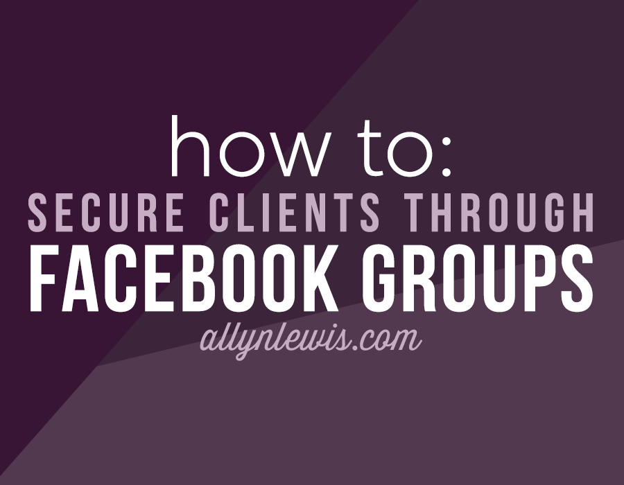 One of the big questions of being a small biz owner is, “how do I get clients?” Because as someone once pointed out to me, if you’re not making money all you really have is an expensive hobby.