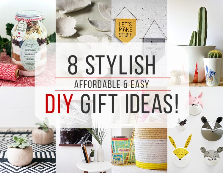 'Tis officially the season to share your creativity, your time, and handiwork with these great DIY gift ideas!