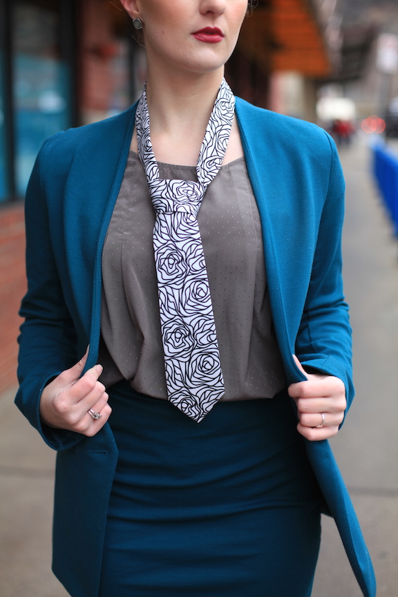 Ditch the scarves and statement necklaces, and really make a statement with a necktie from Xo Margo.