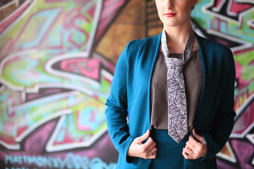 Ditch the scarves and statement necklaces, and really make a statement with a necktie from Xo Margo.