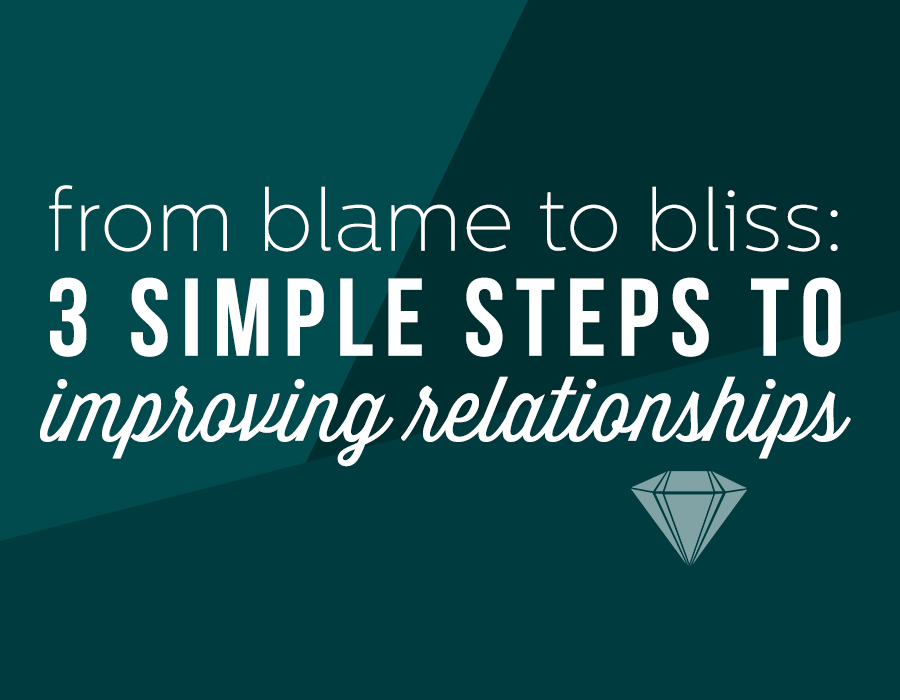 At the core of our relationships with others is our relationship with ourselves.