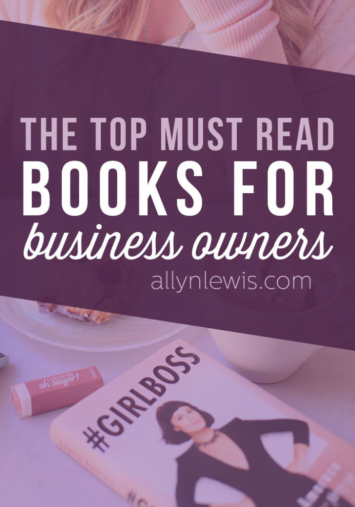 Incredible books every business owner should read.