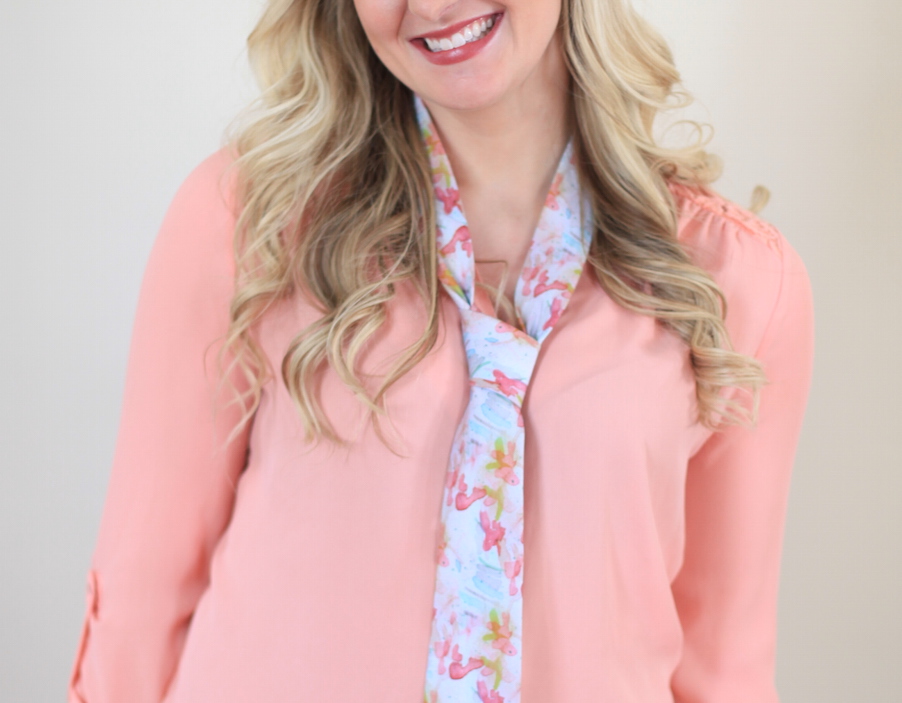 Xo Margo Watercolor Necktie ($29.99)