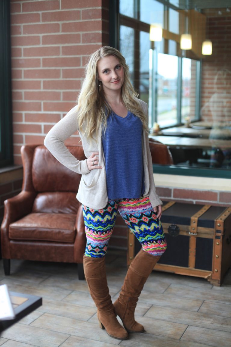 How to Wear Your Patterned Leggings Allyn Lewis