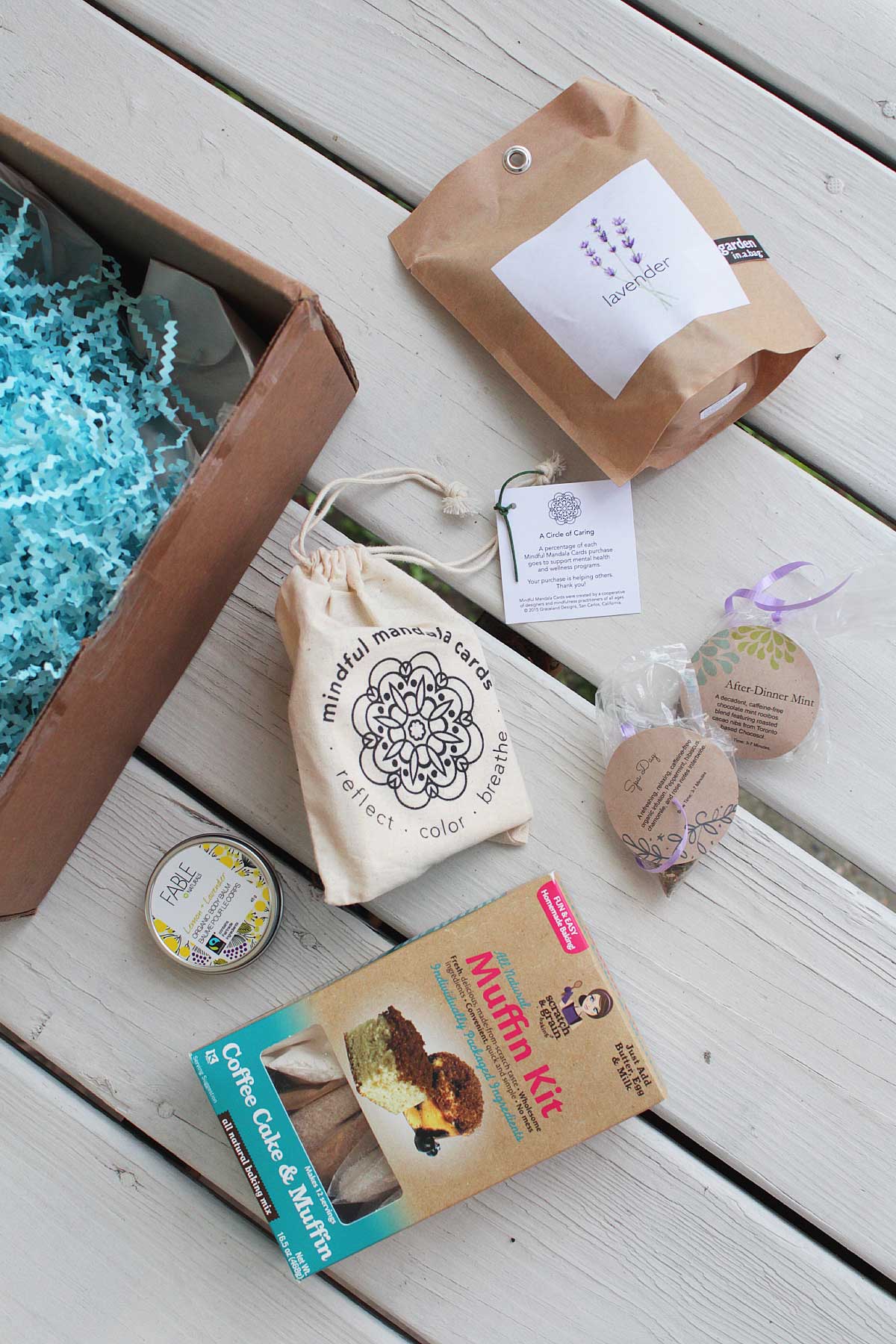 Channeling her love of psychology and passion for helping others, Janelle Martel created a subscription box for those who are suffering from chronic illness, experiencing mental health issues, or just need a little extra TLC. 