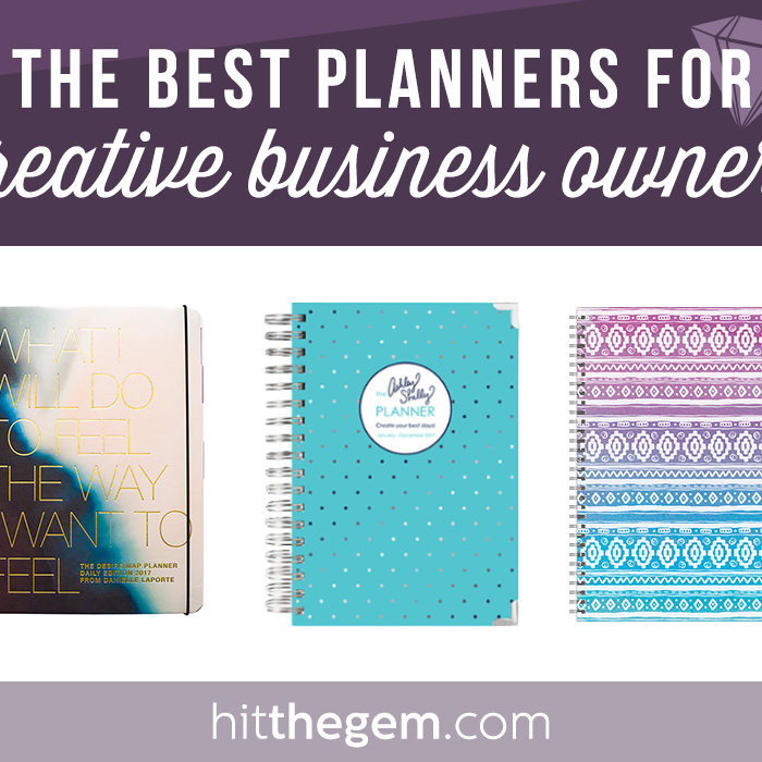 2017 Planner Recommendations Straight from Creative Entrepreneurs