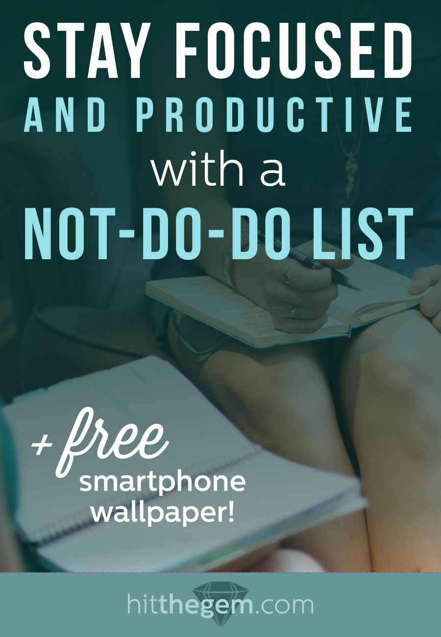 Joey Vitale gives you his ultimate Not-To-Do list for being more productive + a FREE download!