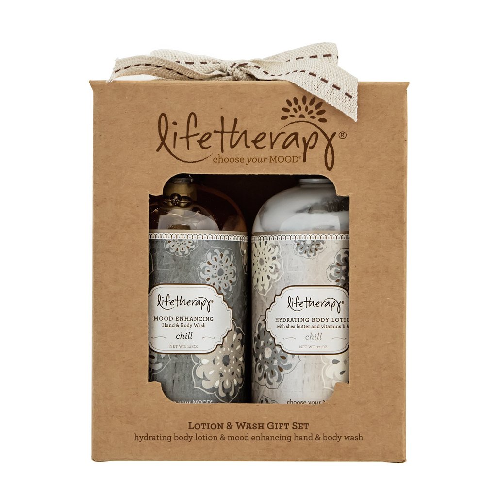 Lifetherpy CHILL Body Lotion & Wash Gift Set