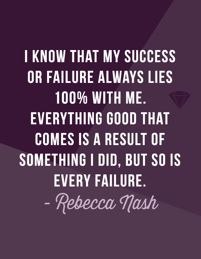 Our interview with photographer Rebecca Nash will leave you inspired to conquer any struggles you're facing and proves that you can still show up for others no matter what you're going through.
