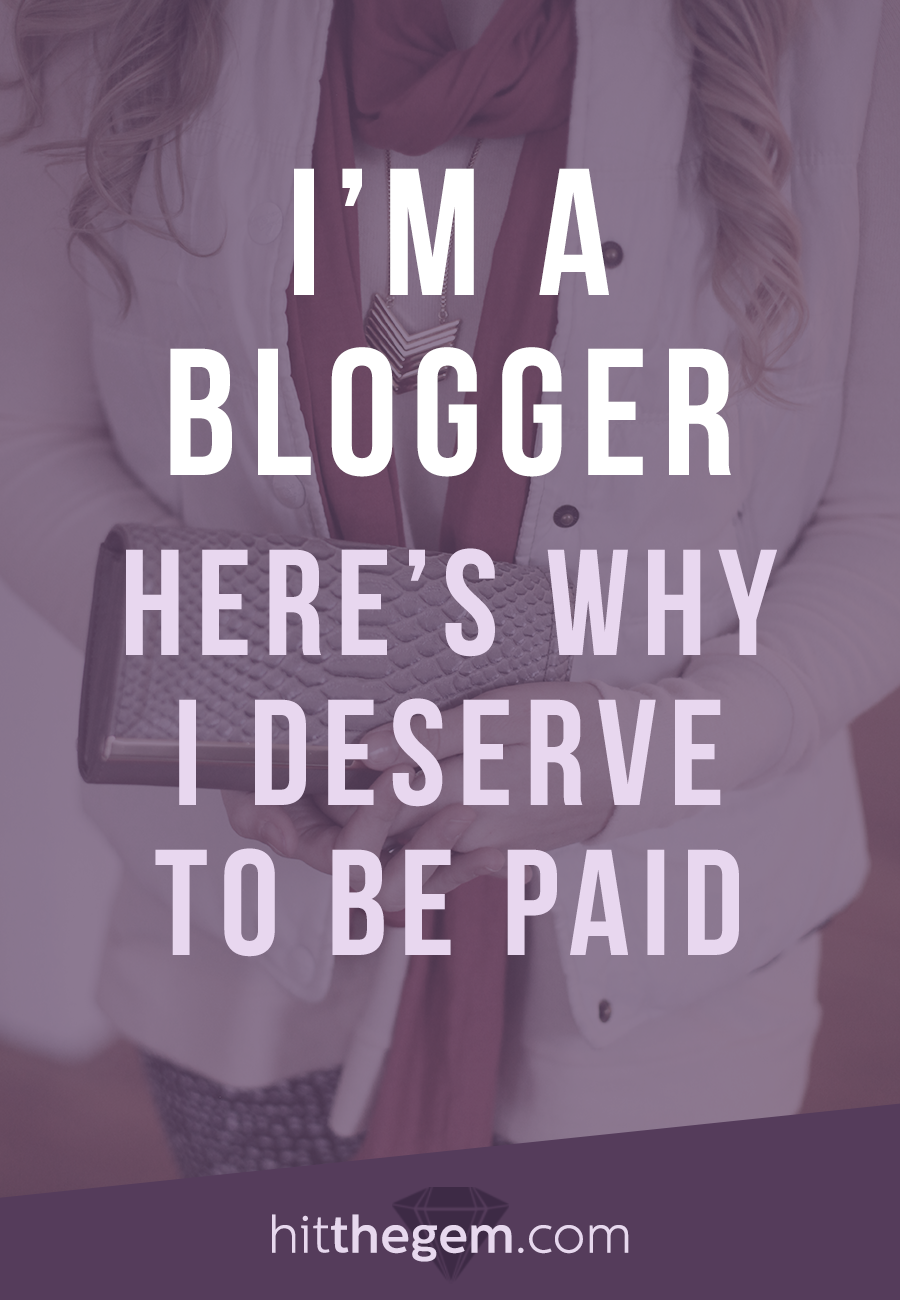 When need to clear up some things about paying bloggers.