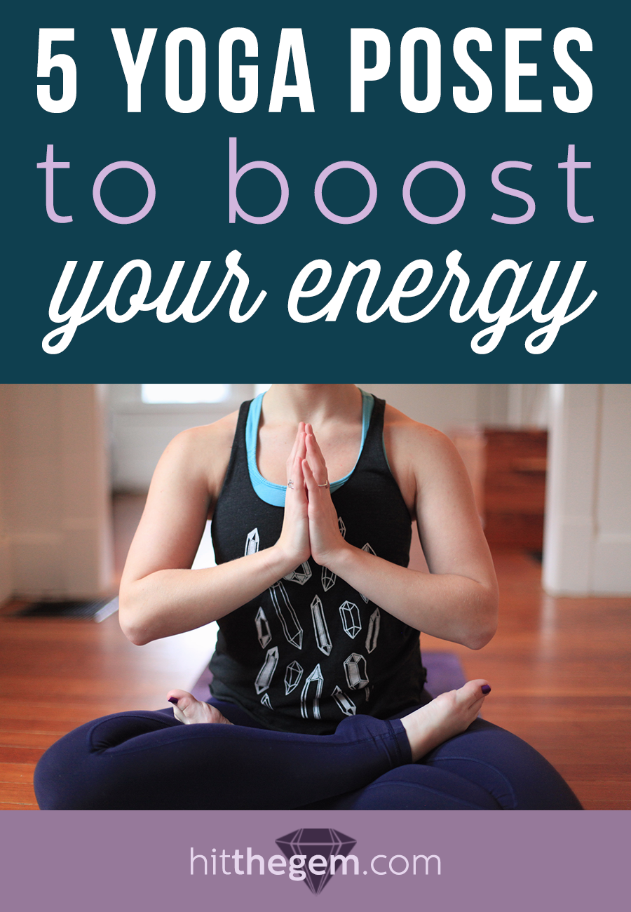 If you've been overworking your Keurig, these simple yoga poses will help to boost your energy!