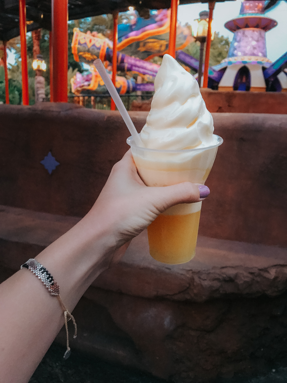 Dole Whip Frozen Dessert from Aloha Isle at Walt Disney World's Magic Kingdom