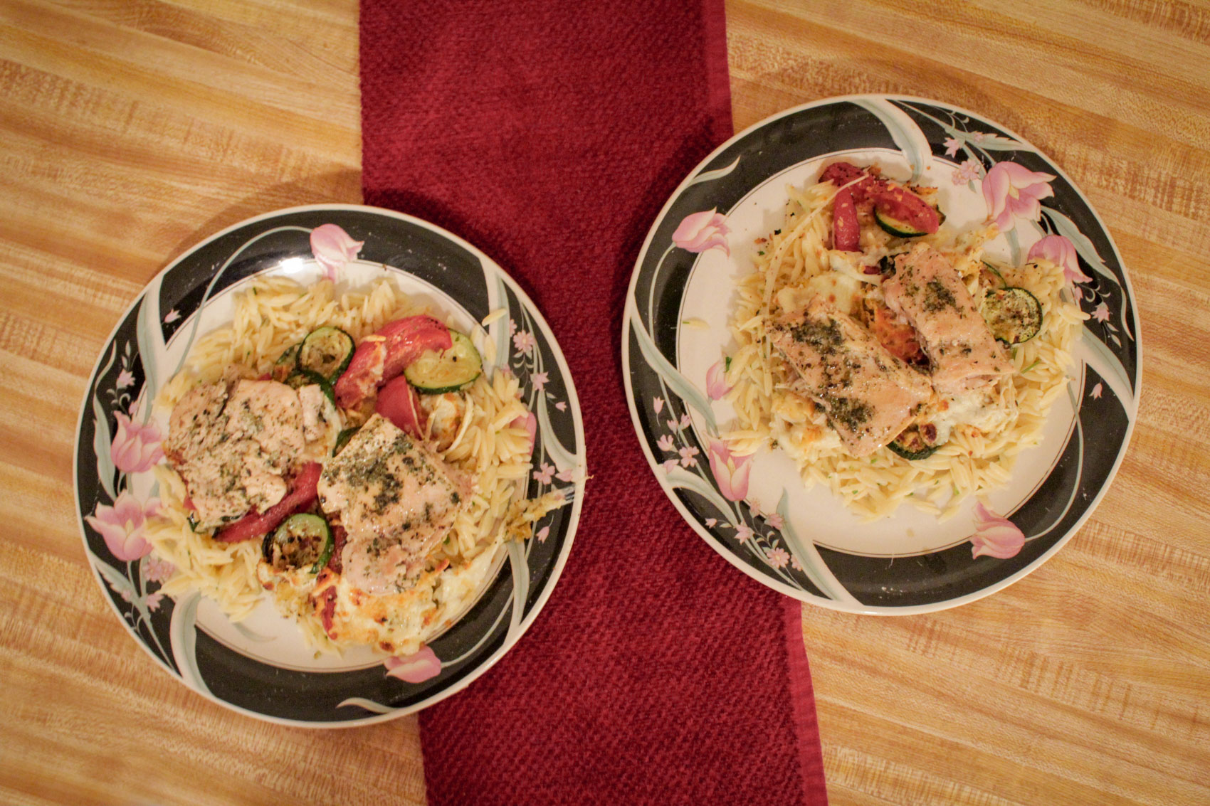 One of the HelloFresh meals we made