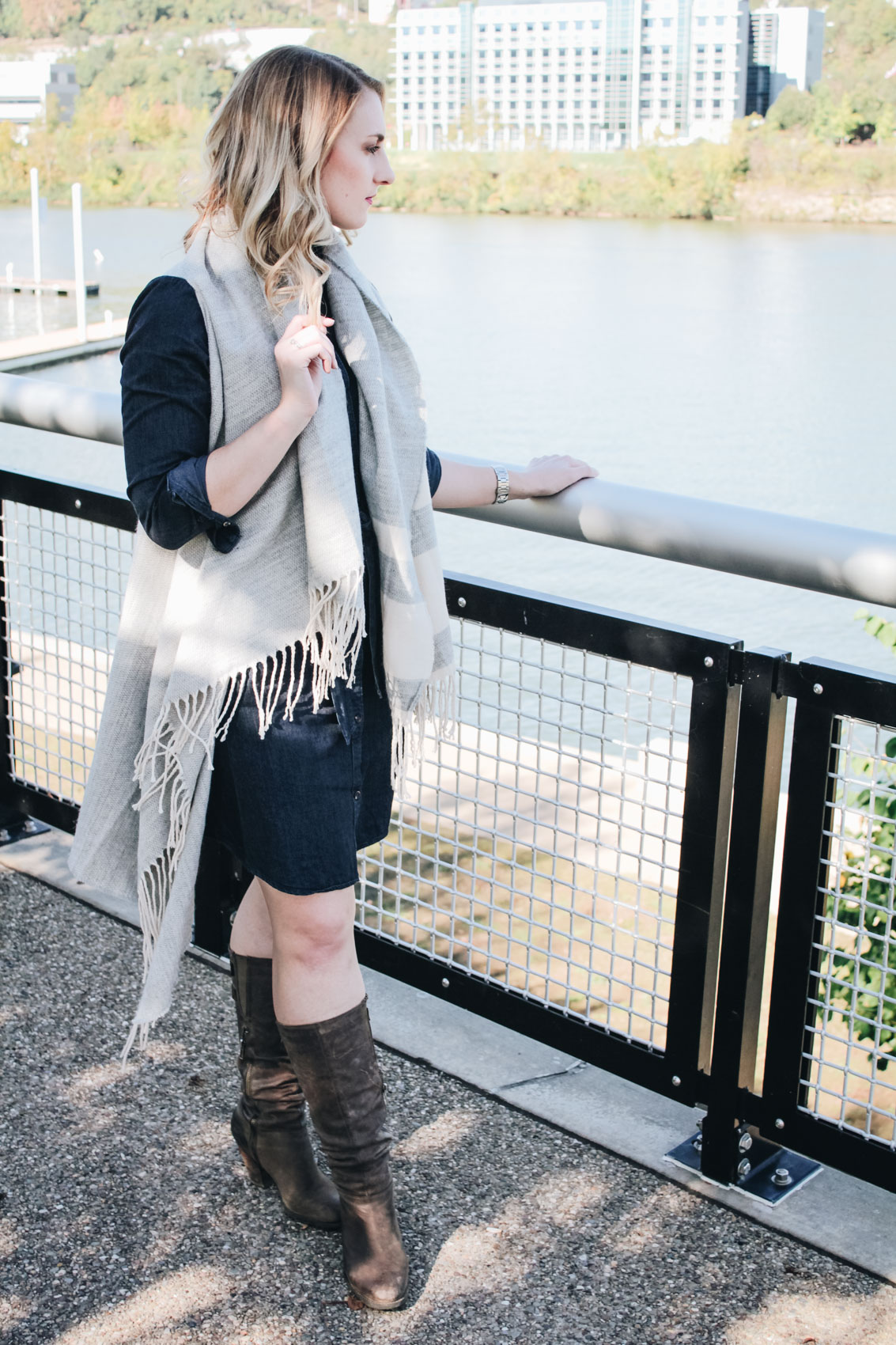 In this post, we're sharing how our planned out day went all wrong and then turned into an unexpected escape. It also includes some fall outfit inspiration! Shot at South Shore Riverfront Park near South Side Works in Pittsburgh