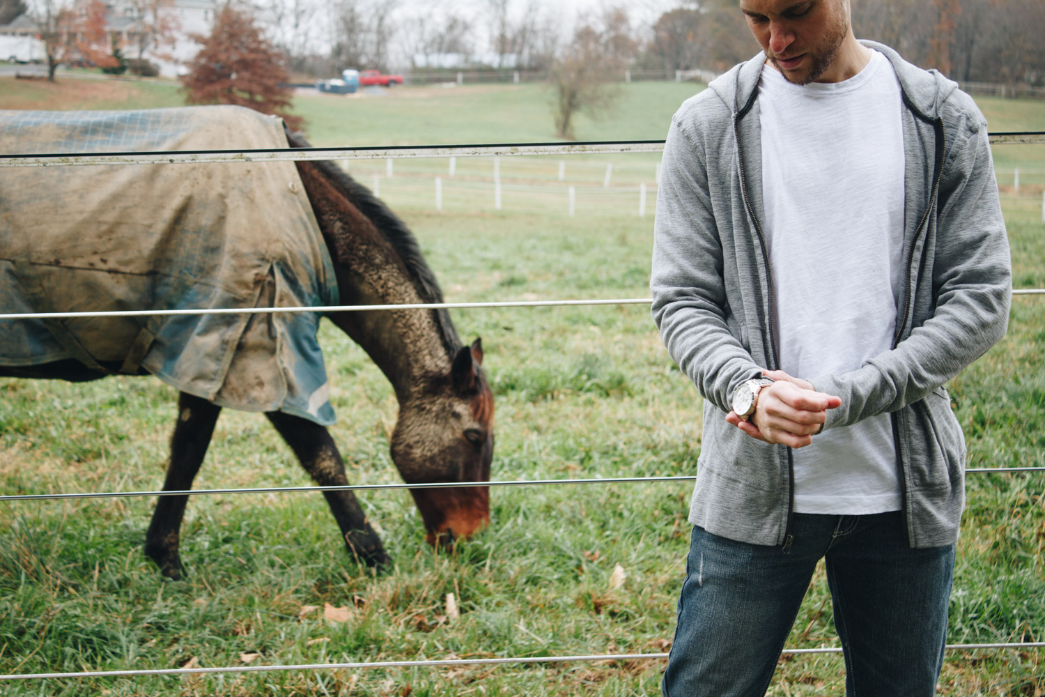 Wearing @mododoc at The Inn at Westwynd Farm, #mensfashion #falloutfit #falllook