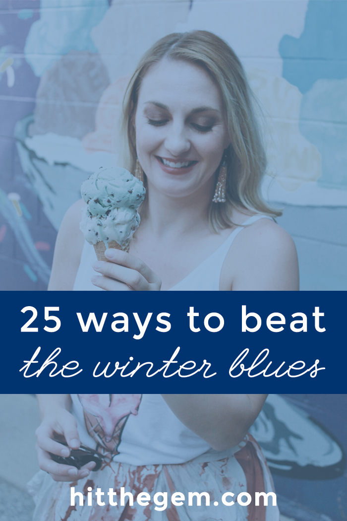 If you feel the winter blues starting to kick in this time of year, you're not alone. Here are 25 simple and realistic ways I help manage my own seasonal depression.