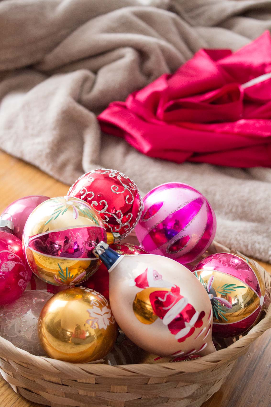 vintage christmas ornaments