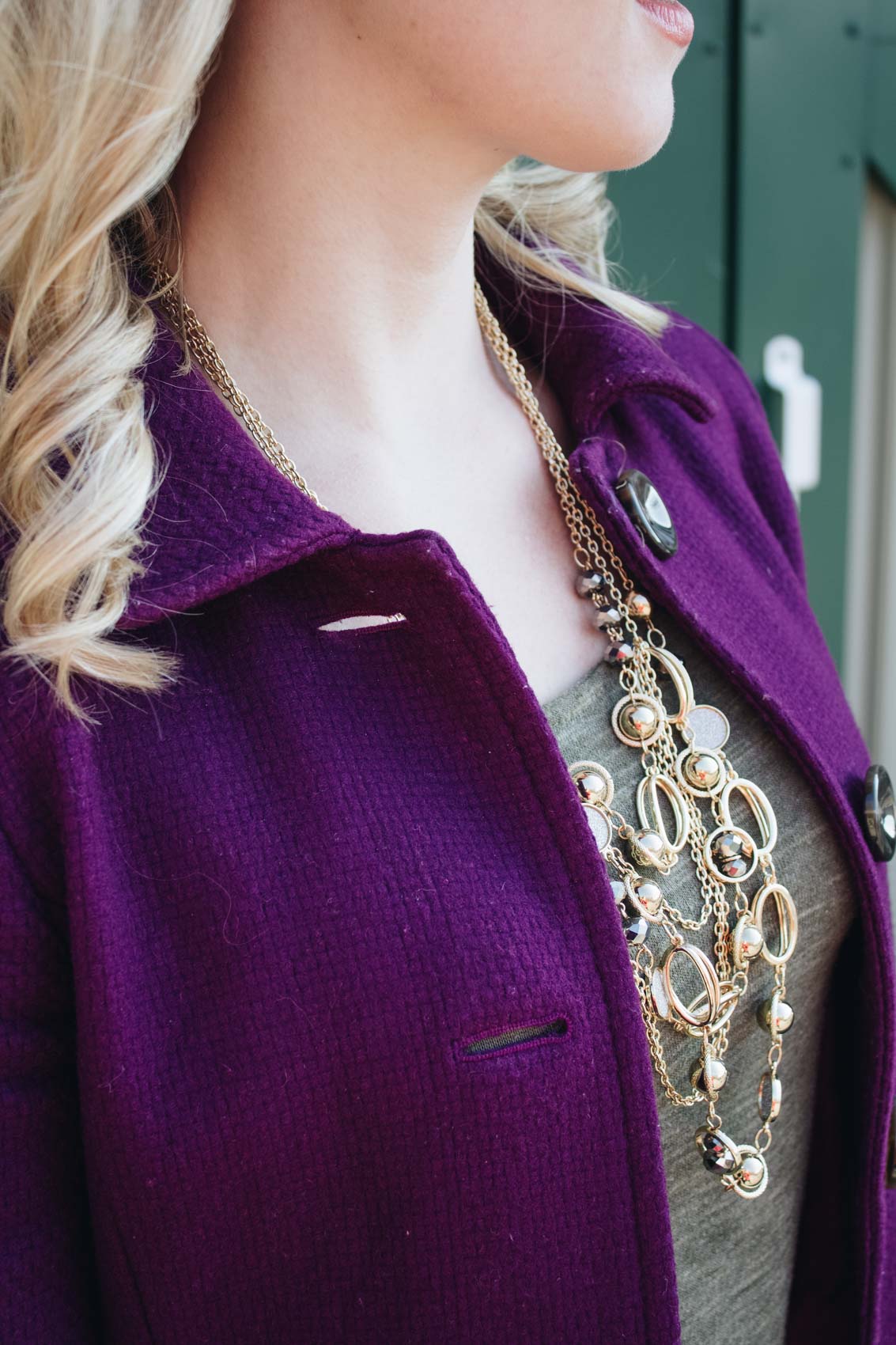 Layered necklace, gold jewelry, statement necklace @7charmingsister