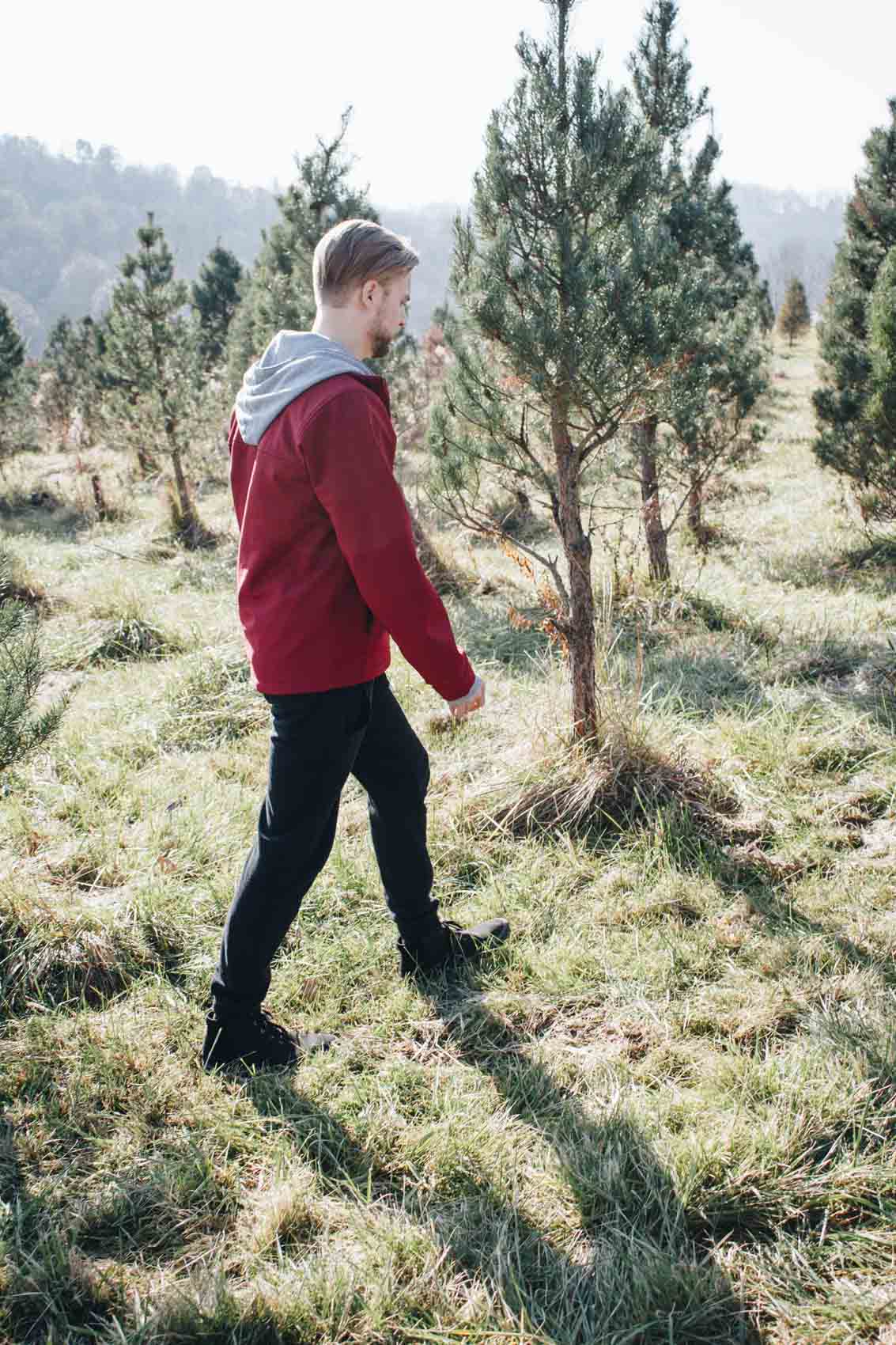 A trip to the Christmas Tree farm - Pittsburgh, PA // #mensfashion #winteroutfit #christmas