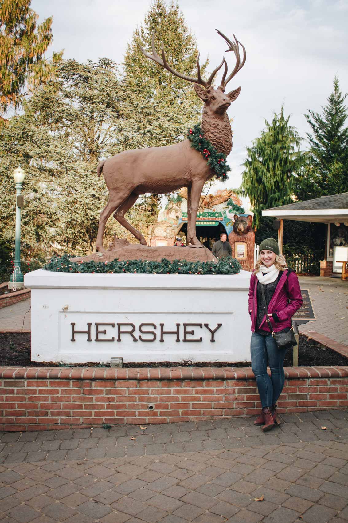 A sweet filled day at Hersheypark's Christmas Candylane and what we wore to stay warm.