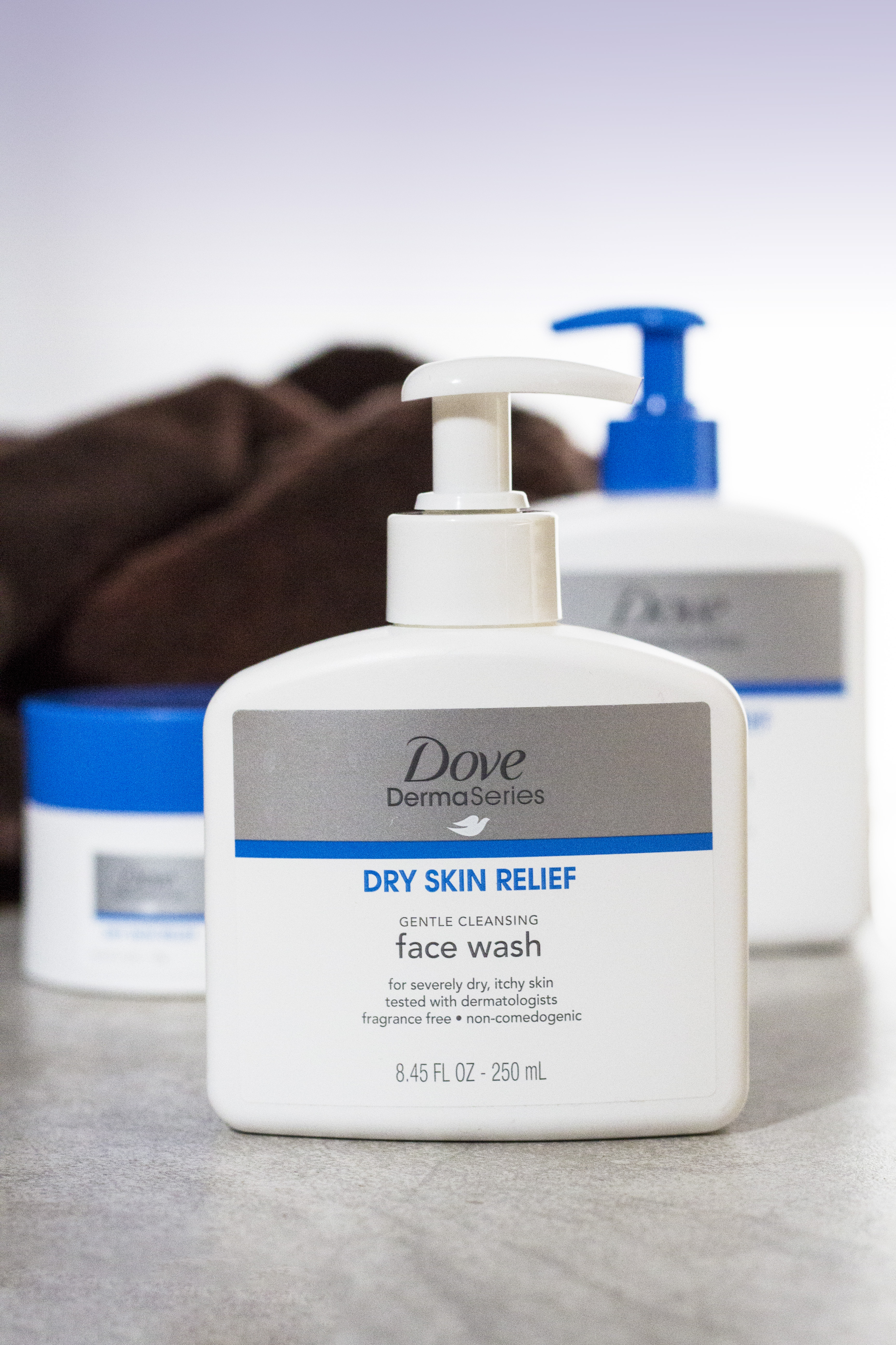 Dove just introduced their new DermaSeries, and after testing the gentle cleansing face wash [c/o], replenishing body lotion [c/o], and expert repairing balm [c/o], I'm happy to report that this line is a godsend for the sensitivities that come with winter skin.