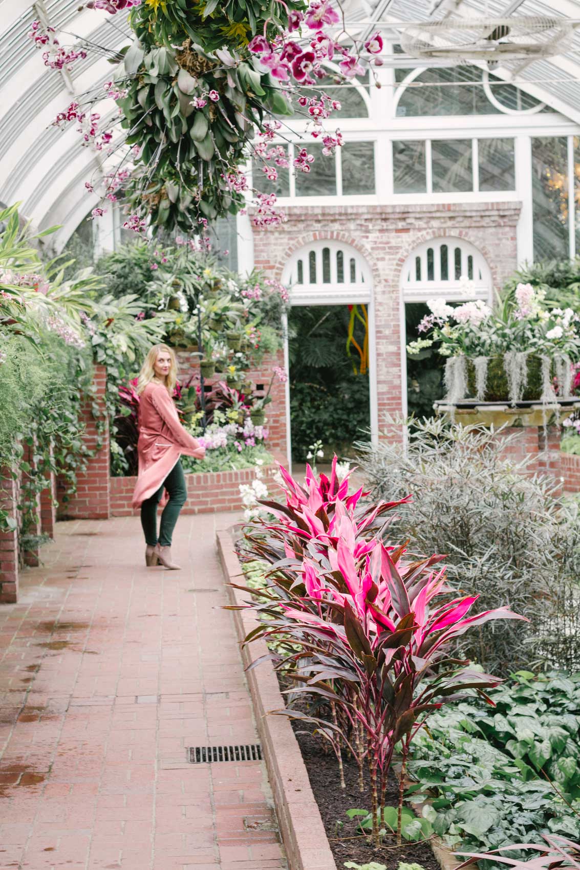 The cravings for the feelings that spring and summer give us are nearly insatiable during the fall and winter months, but we found a delightful sliver of that feeling at Phipps Conservatory and Botanical Gardens! There are no words to do it justice (photos help), so we strongly encourage planning your own visit!