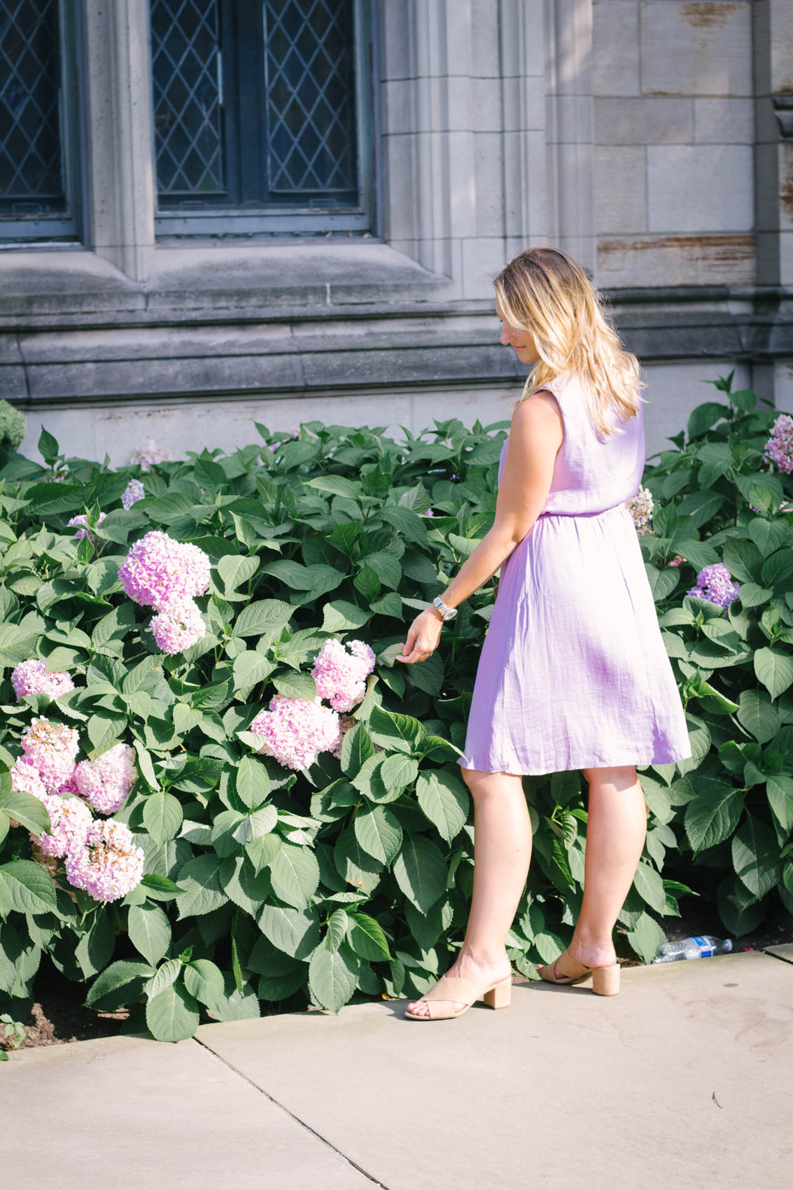 During a recent Target run (which happens almost every day, because, you know, Target is incredible), I bought this purple dress perfect for all summer occasions - especially as a wedding guest dress!