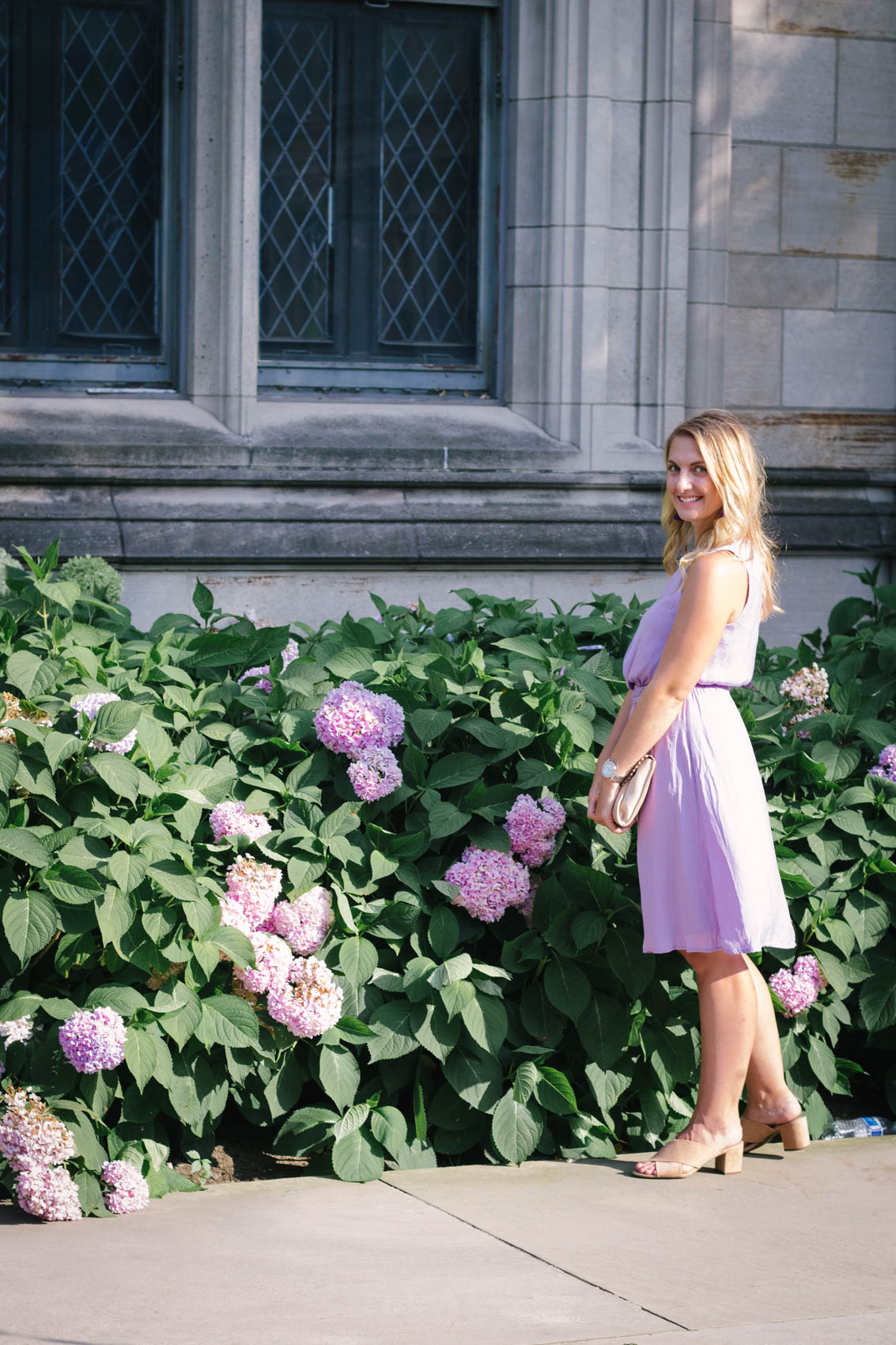 During a recent Target run (which happens almost every day, because, you know, Target is incredible), I bought this purple dress perfect for all summer occasions - especially as a wedding guest dress!