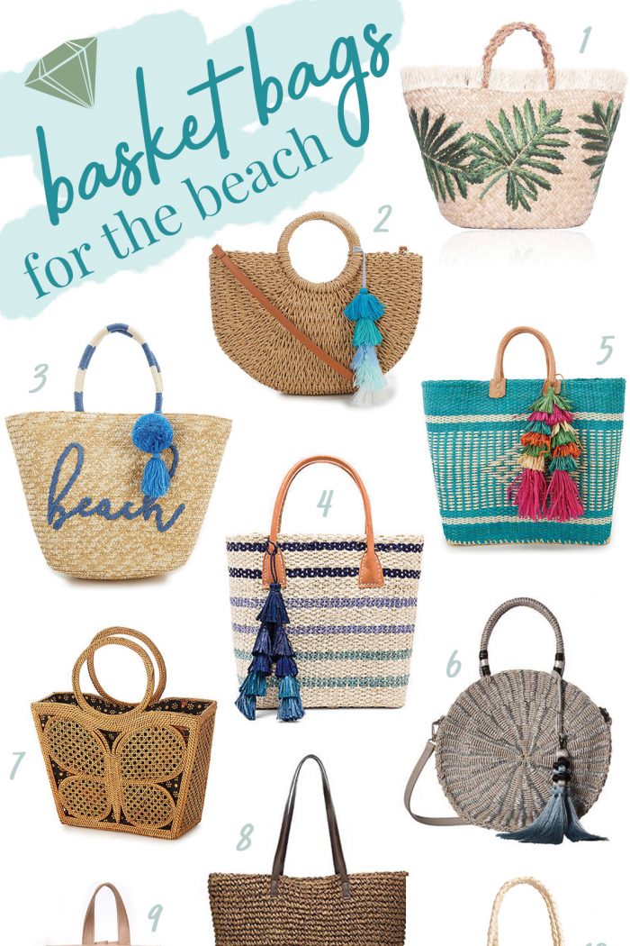Basket Bags for the Beach