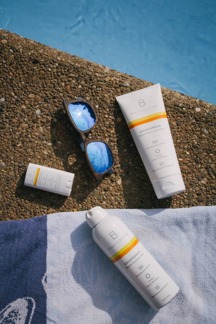 I've never been able to find a sunscreen that I love until now (just in time for my August vacation to the Outer Banks!). With other options I've tried, I either hate how it feels on my skin, can't stand the smell, or it makes me break out. The Countersun Mineral Sunscreen collection from Beautycounter solved all three of these issues for me! It absorbs quick, has SPF 30, and protects against UVA, UVB and blue light (plus, its not harmful to coral reefs!).