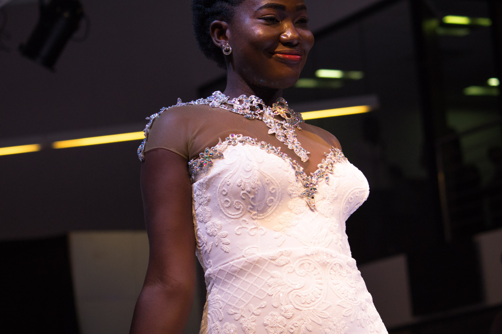 A Madlyn Mode bridal gown at Accra Fashion Week | wedding dress, unique wedding gowns 