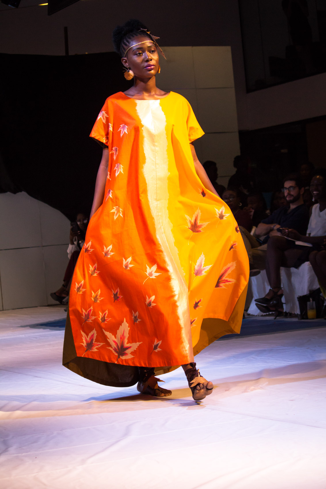 Design by Randa Khatib at Accra Fashion Week