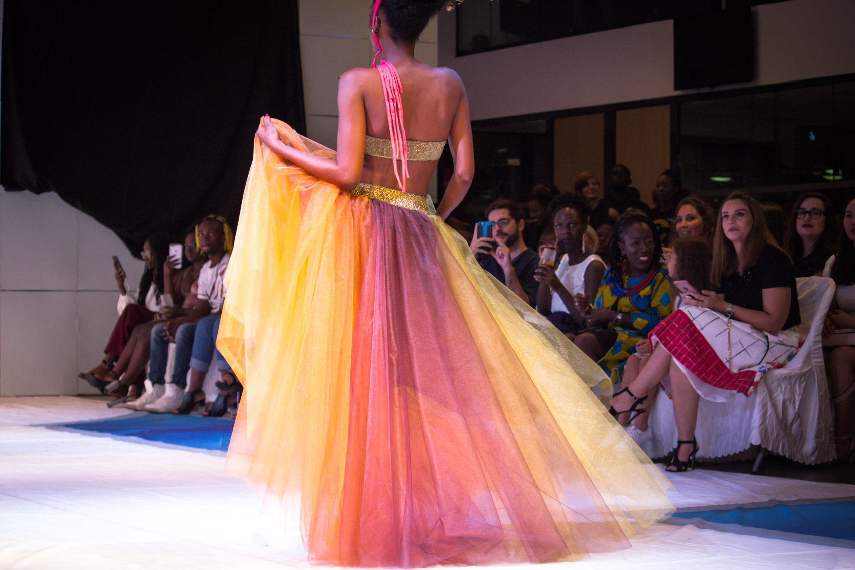 Design by Randa Khatib at Accra Fashion Week