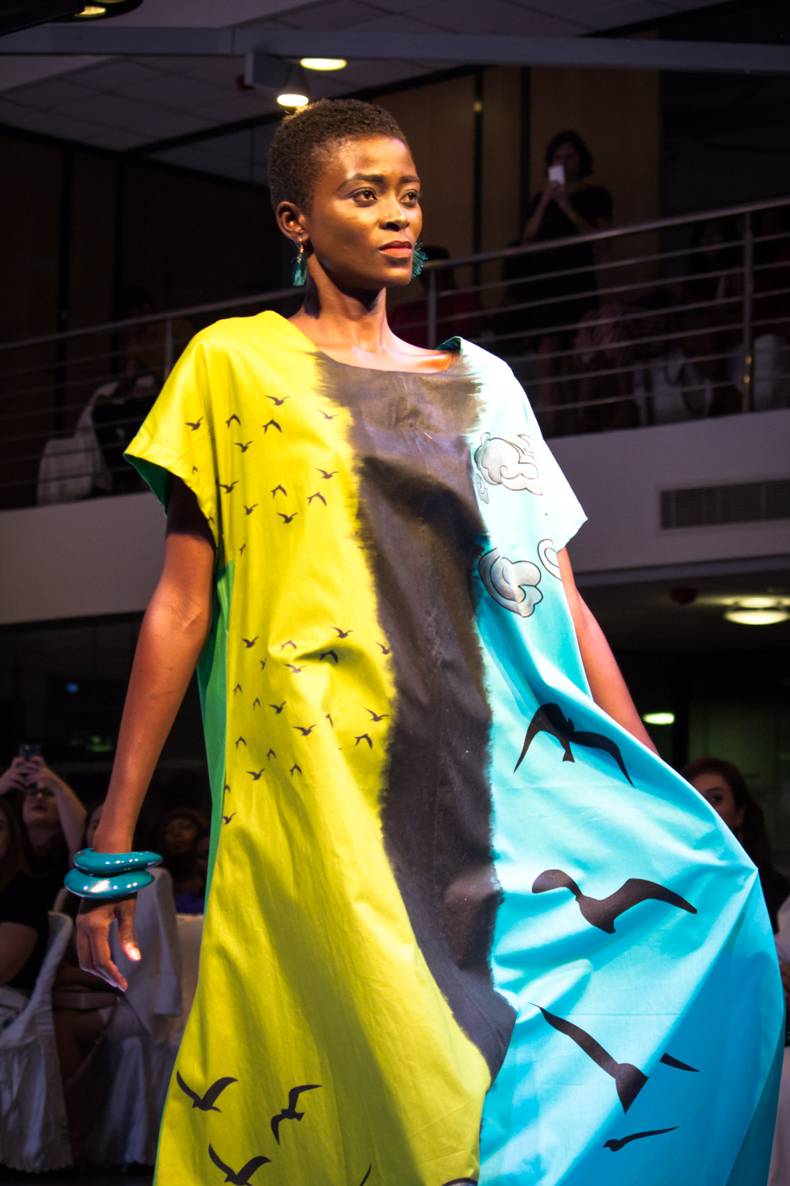 Design by Randa Khatib at Accra Fashion Week