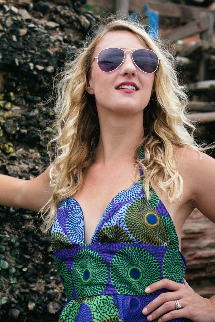 Lifestyle Blogger, Allyn Lewis, shares a review of Blue Planet Eyewear's stylish, eco-friendly sunglasses and Ghana pictures from a recent trip abroad.