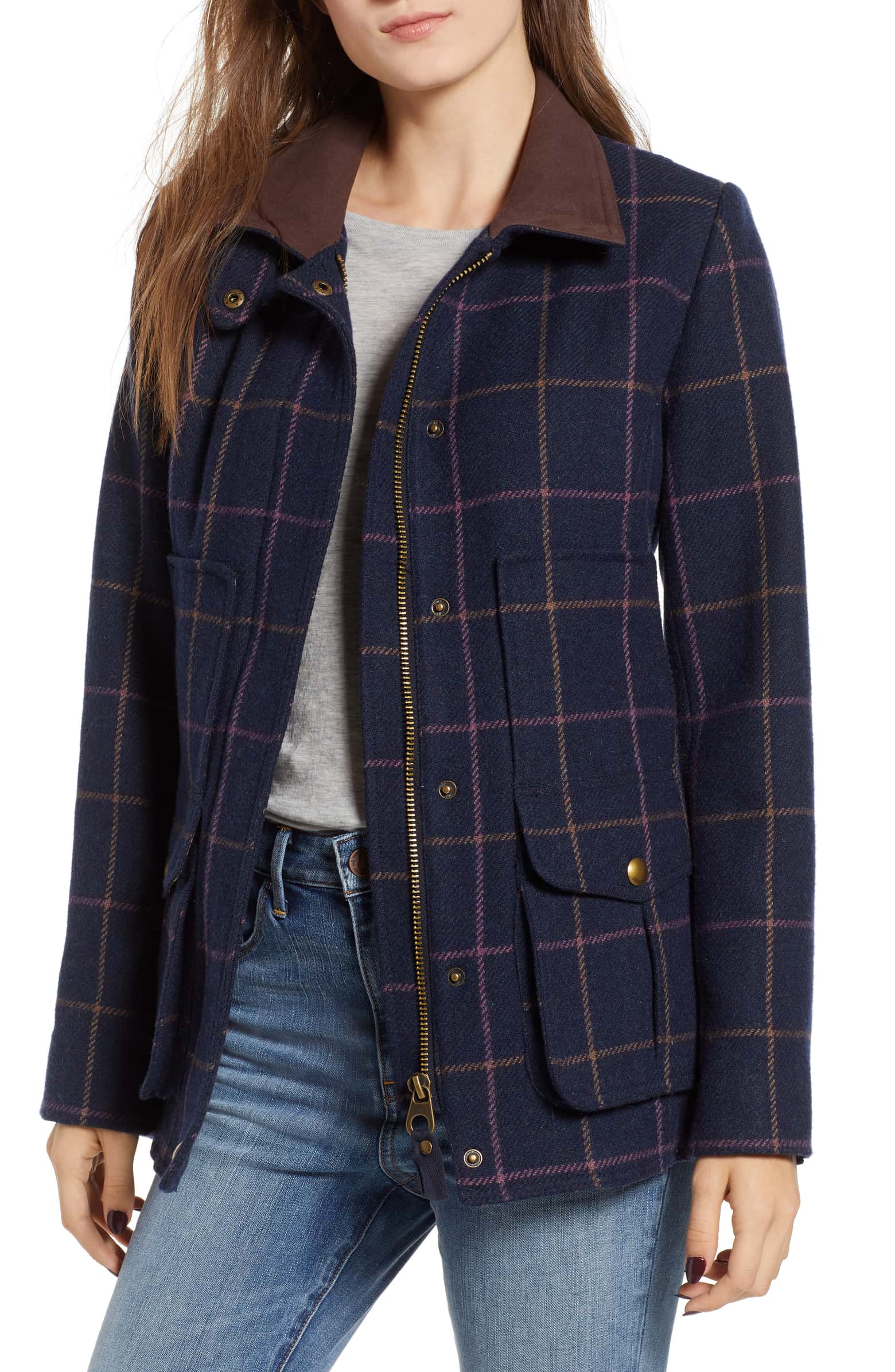 Joules Check Plaid Coat - 5 Essentials All Women Should Have In Their Wardrobe This Autumn